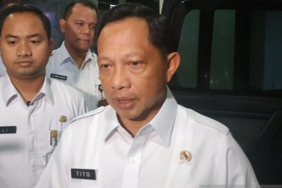 Menteri Dalam Negeri Tito Karnavian minta kepala daerah segera cairkan dana hibah pilkada