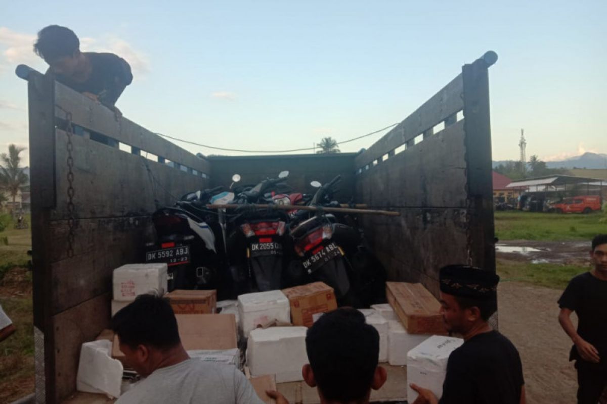 Tim gabungan Jatanras dan IntelMob Polres Dompu gagalkan penyelundupan sepeda motor tanpa surat dari Bali