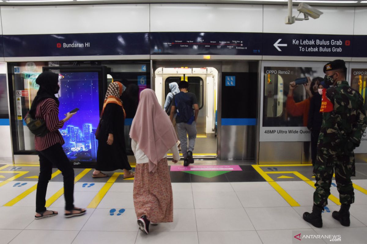 MRT Jakarta aktifkan Protokol Bangkit melawan pandemi COVID-19