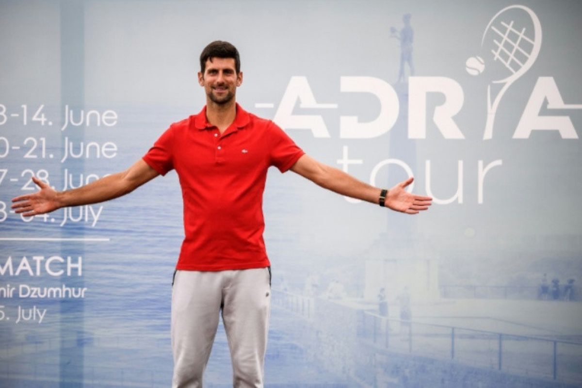 Evans: Novak Djokovic harus bertanggung jawab atas turnamen Adria Tour