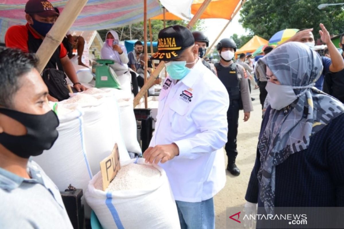 Gubernur Gorontalo canangkan Pasar Kayubulan jadi percontohan normal baru