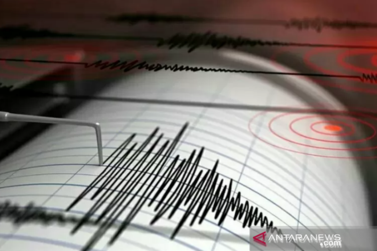 Gempa bumi magnitudo 6,0 di Laut Banda tidak berpotensi tsunami