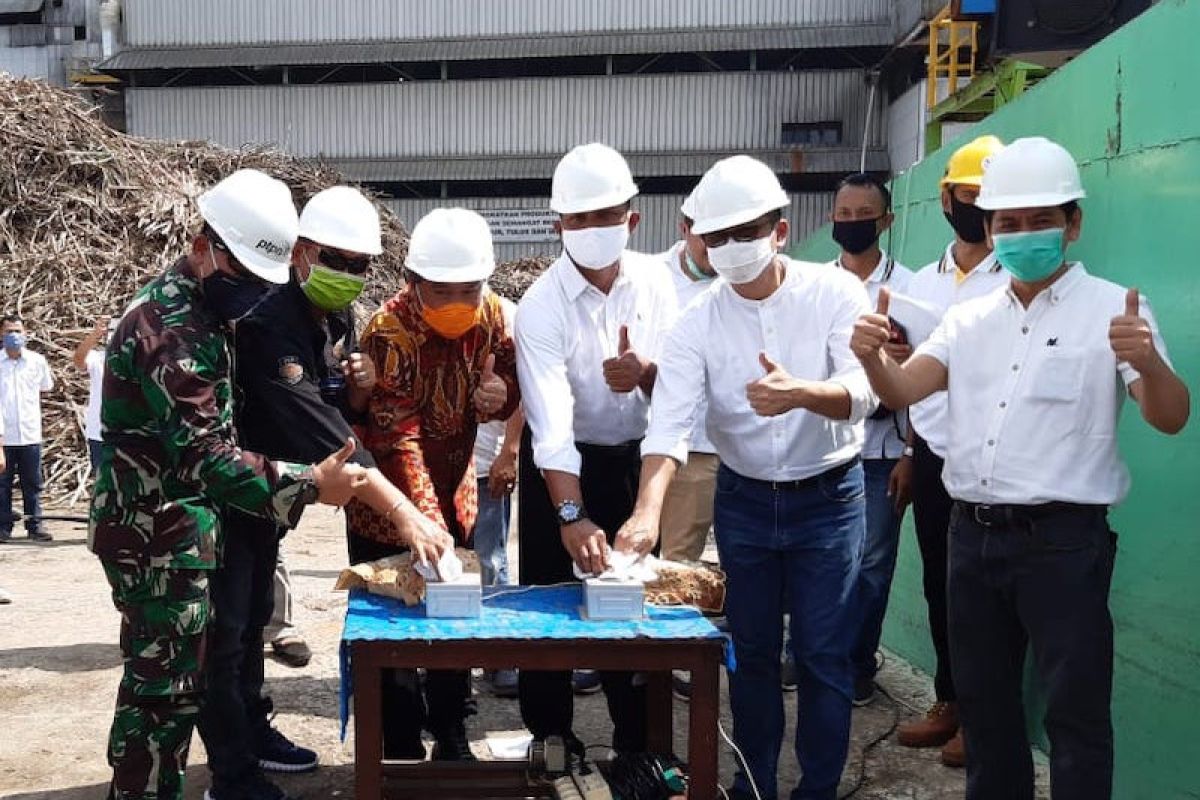 Pabrik gula Cinta Manis mulai giling tebu kejar produksi gula putih 104 ton