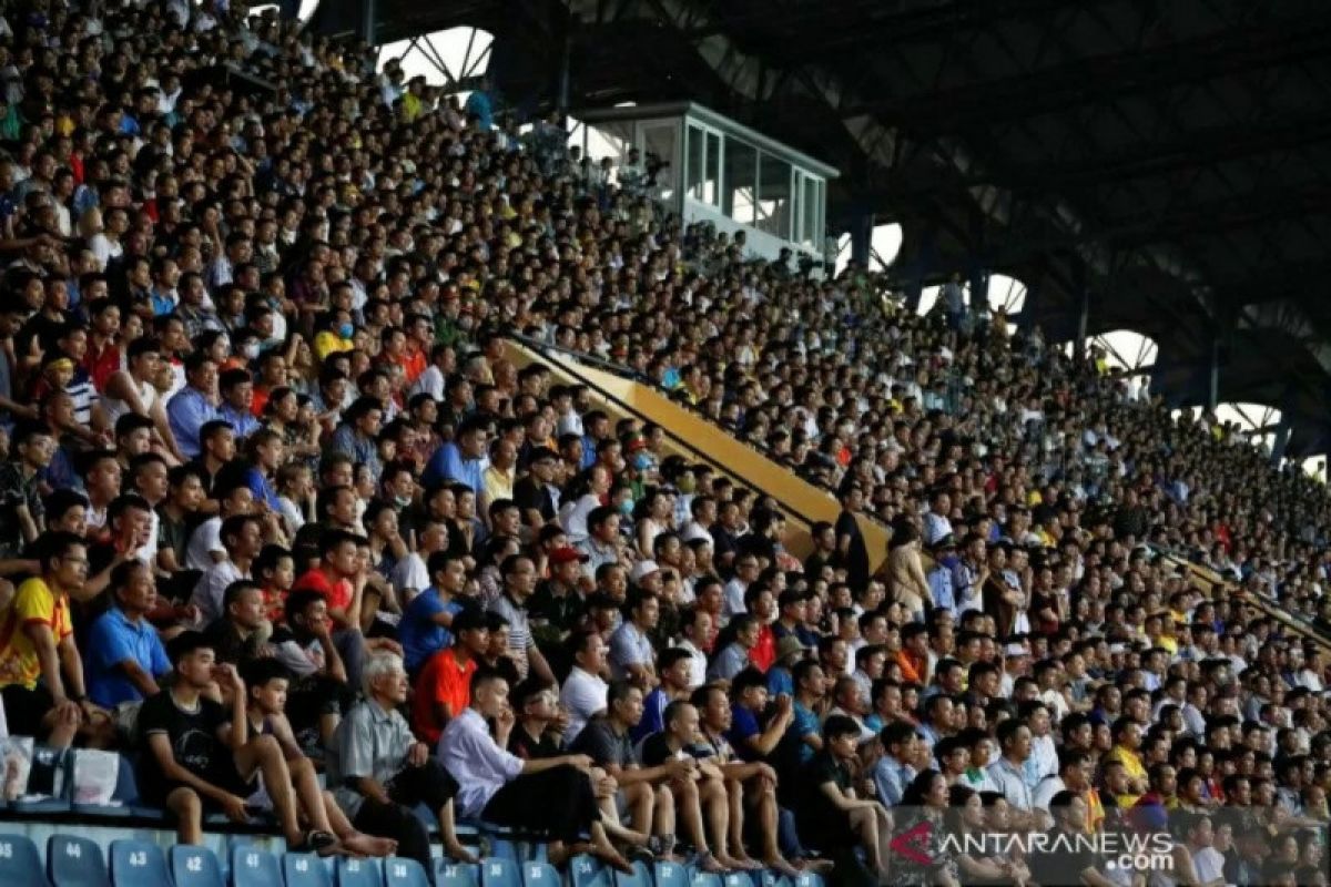 Liga Vietnam dimulai,  penonton penuhi stadion
