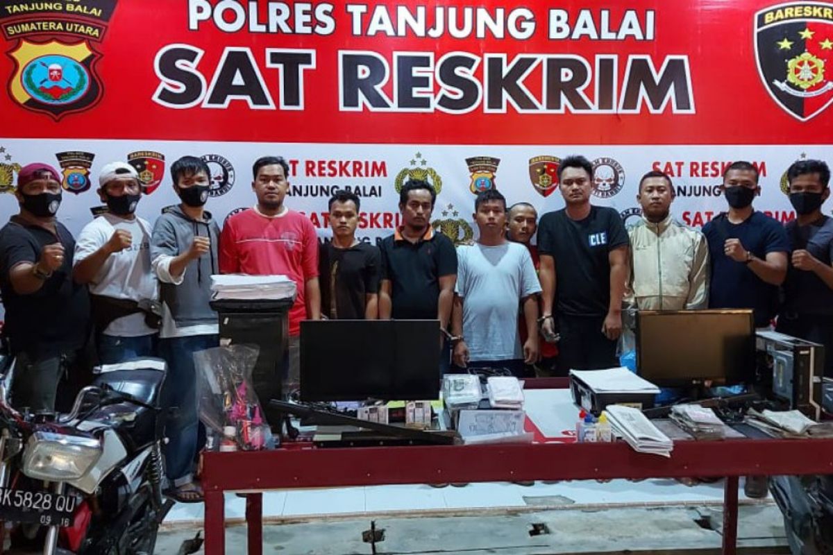 Polres Tanjung Balai bongkar  jaringan sindikat pemalsuan STNK