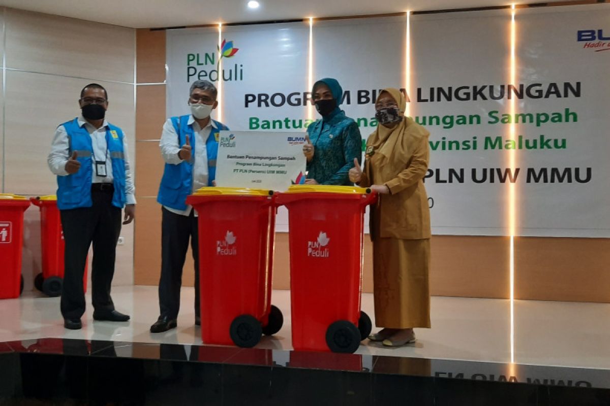 PLN UIW MMU - TP PKK Maluku sinergi tingkatkan kebersihan