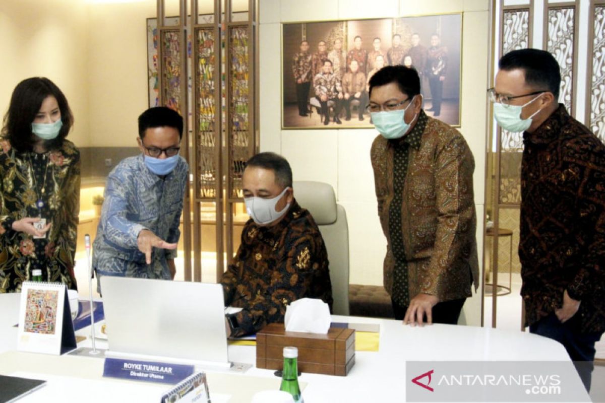 Restrukturisasi kredit Bank Mandiri capai Rp60 triliun