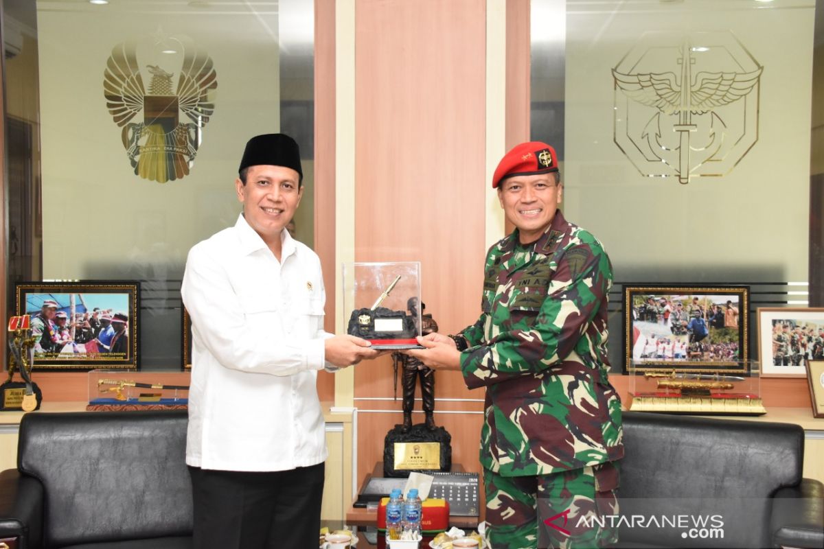 Kopassus dan BNPT bahas sinergitas penanggulangan terorisme