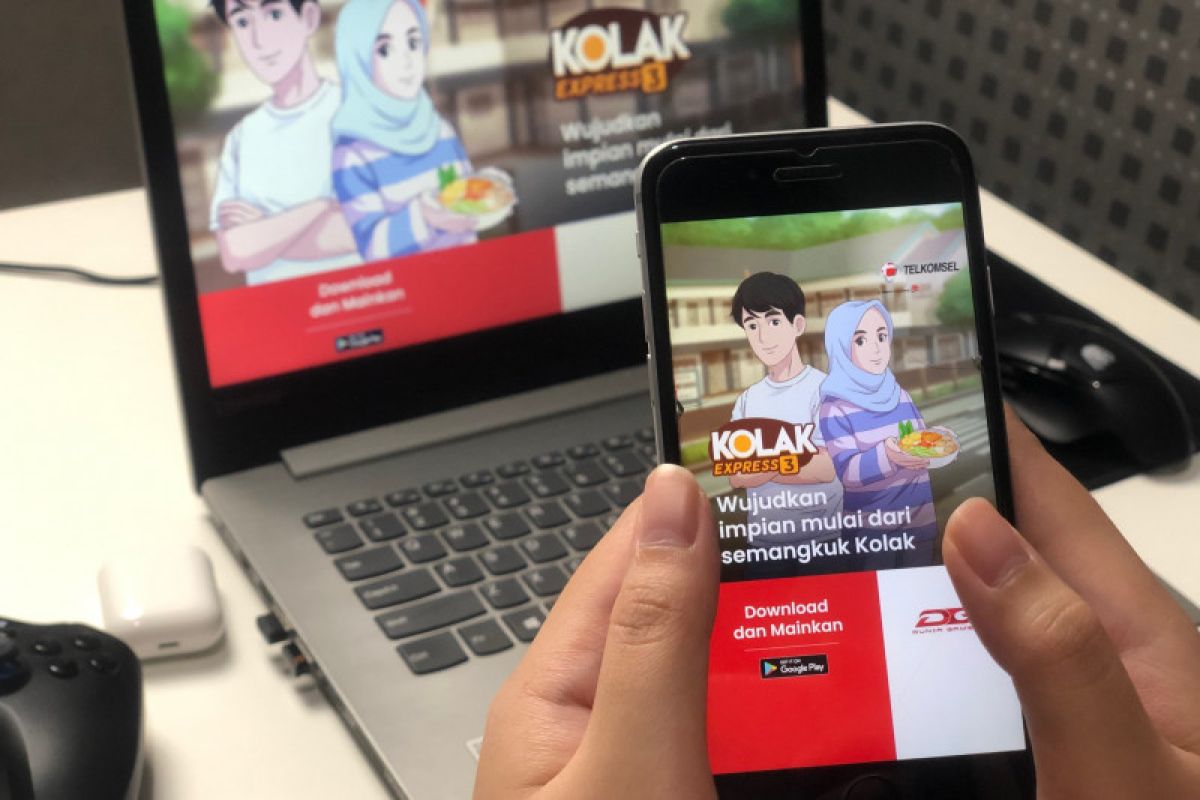 Telkomsel rilis game mobile "Kolak Express 3"