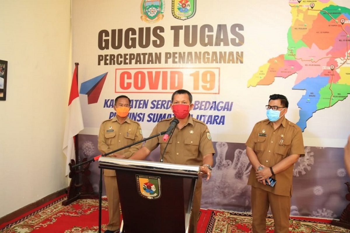 Positif COVID-19 di Serdang Bedagai bertambah  dua