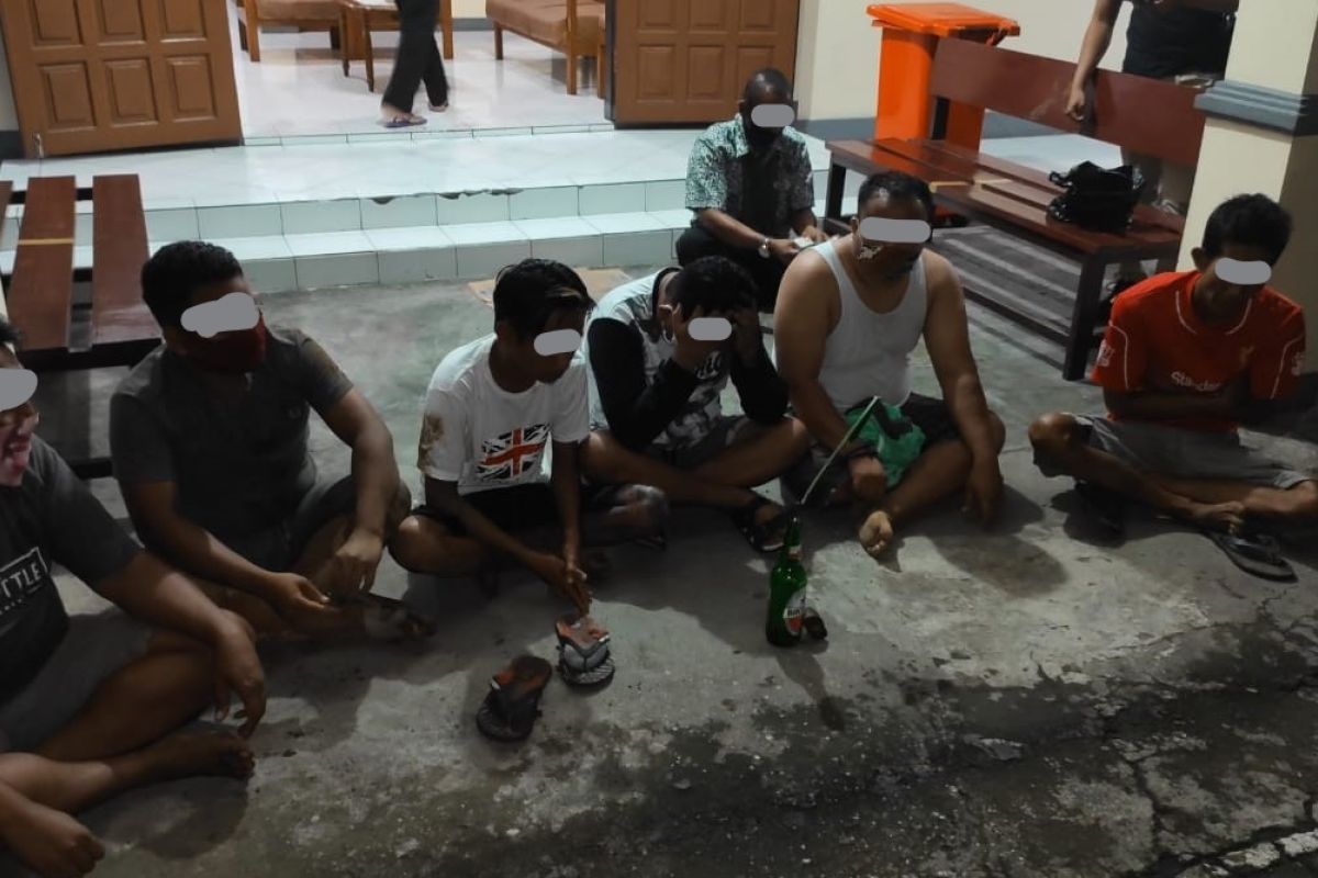 Timsus Maleo Polda Sulut tangkap 7 pelaku judi biskedo