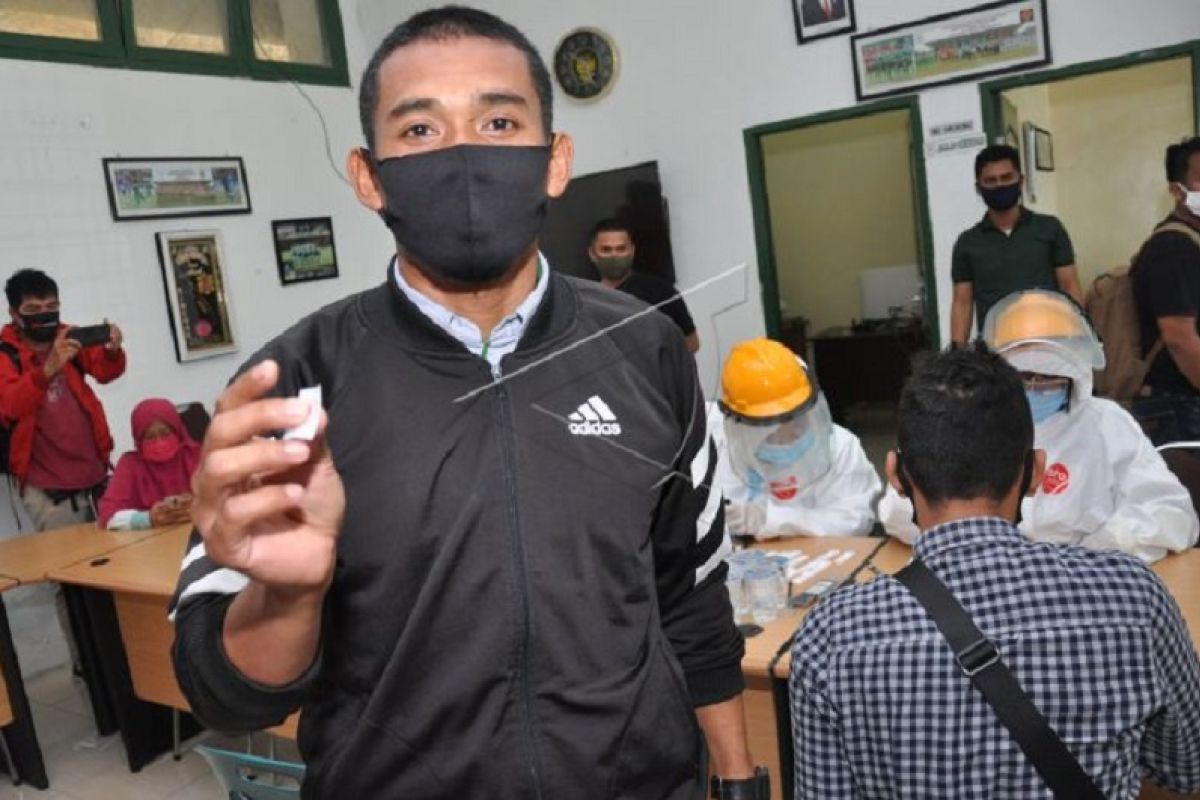 Pemain dan manajemen PSMS Medan  jalani 