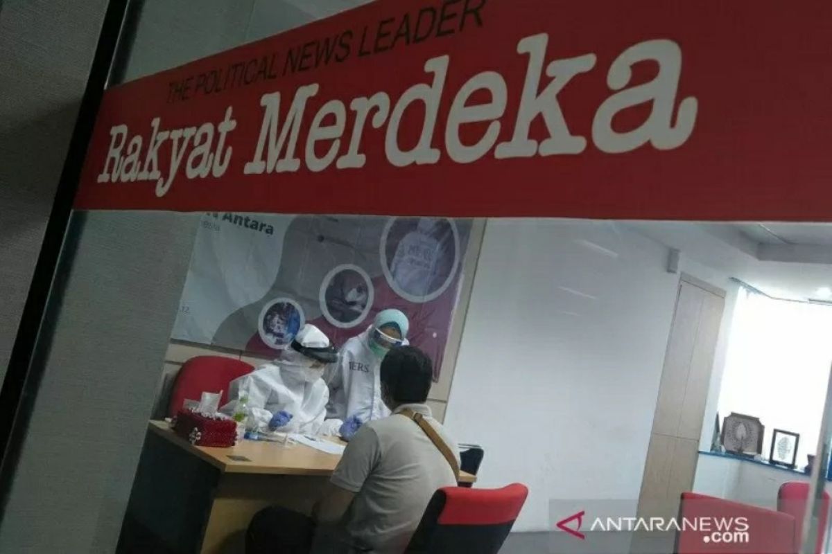 "Rapid test" untuk insan pers oleh LKBN Antara