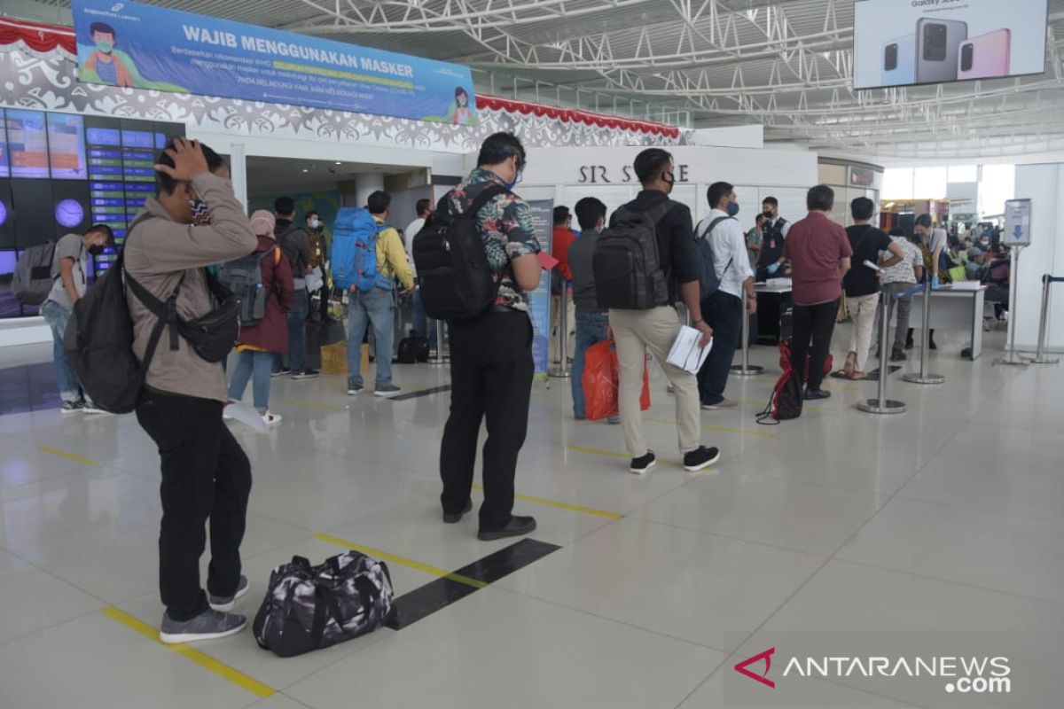 Bandara Sepinggan Balikpapan terapkan aturan normal baru