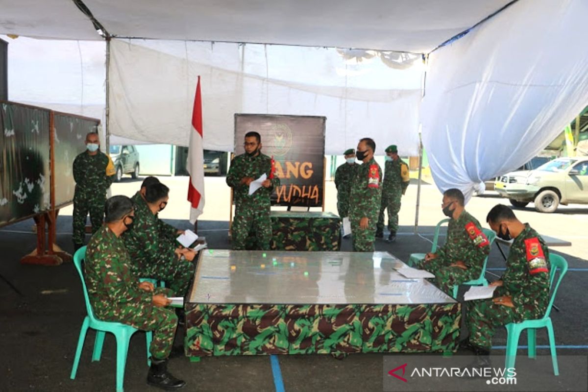 Kodim 0409/Rejang Lebong asah kemampuan penanggulangan COVID-19