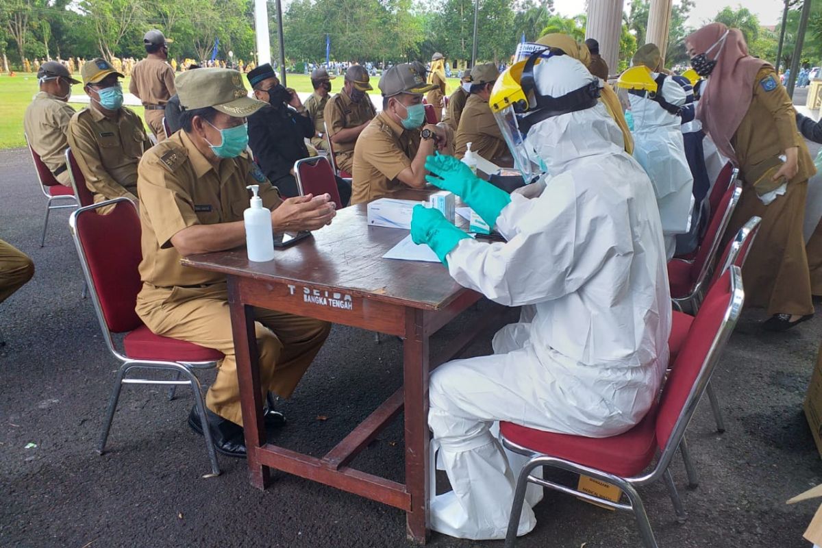 Seluruh ASN di Kabupaten Bangka Tengah wajib ikut rapid test