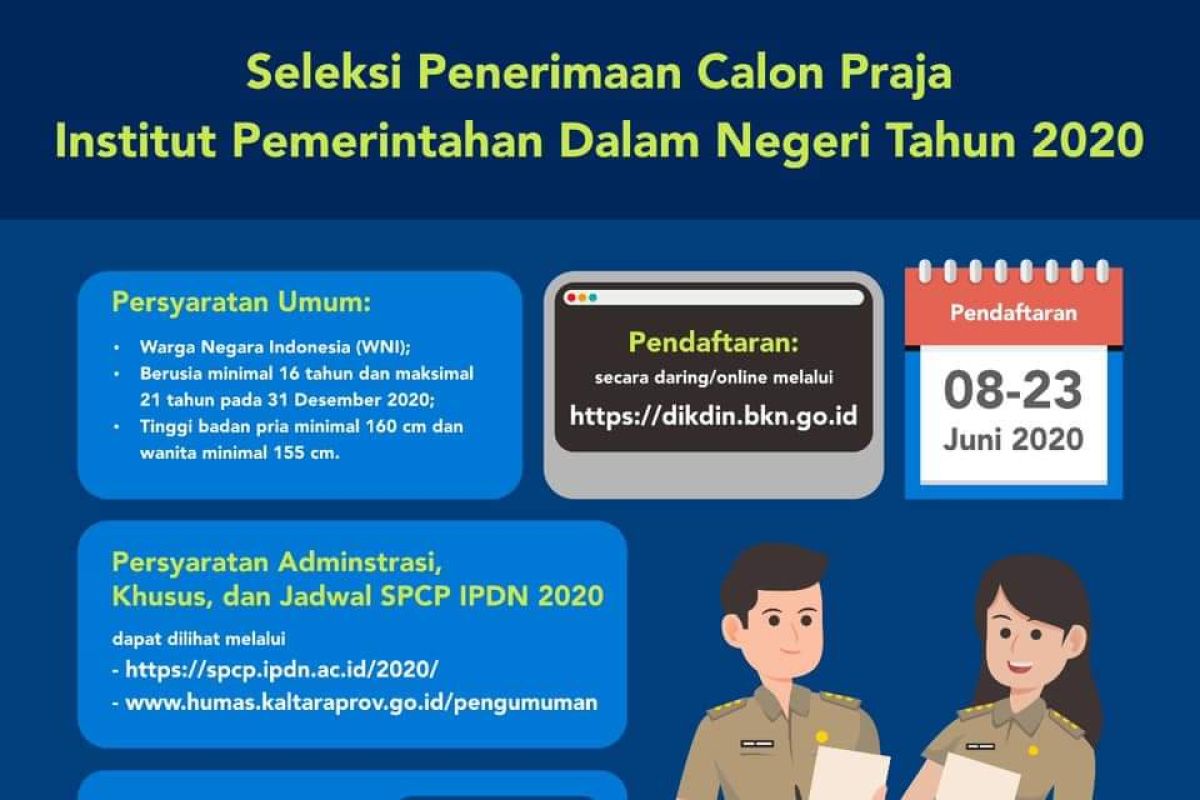 Jumlah pendaftar IPDN kini telah mencapai 28.758 orang