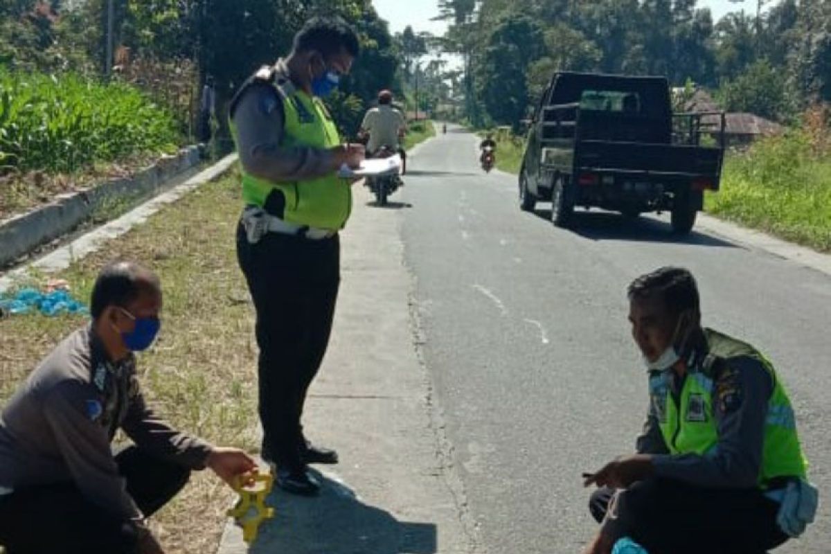 Tiga motor tabrakan di Sidamanik, satu tewas