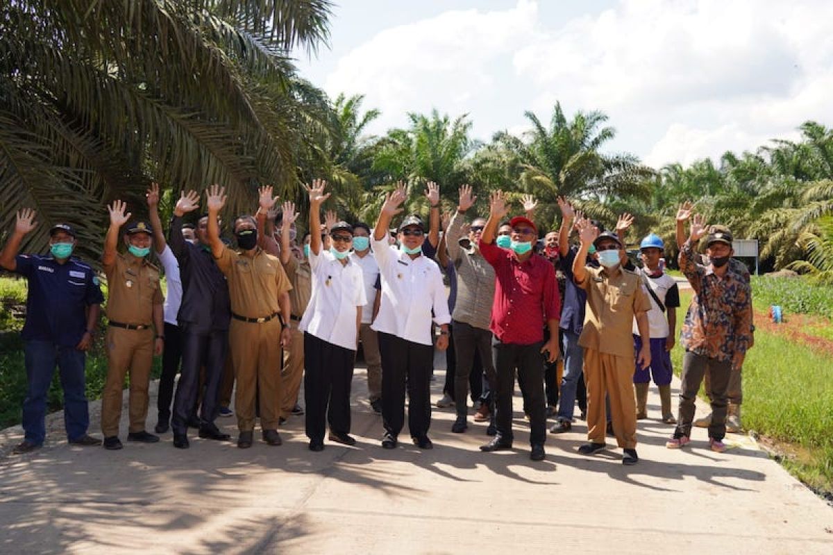 Jalan poros Sungai Dua-Prajen di Kabupaten Banyuasin resmi beroperasi