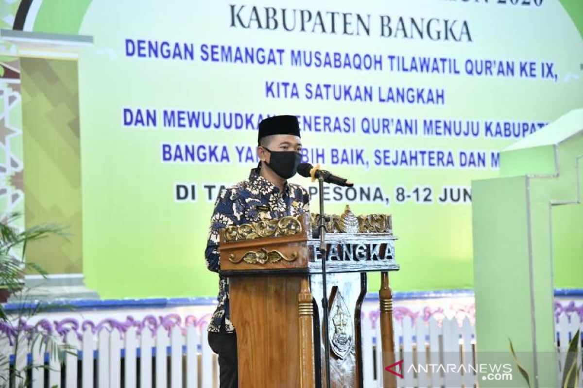 Bupati Bangka Buka MTQ IX tingkat Kabupaten Bangka