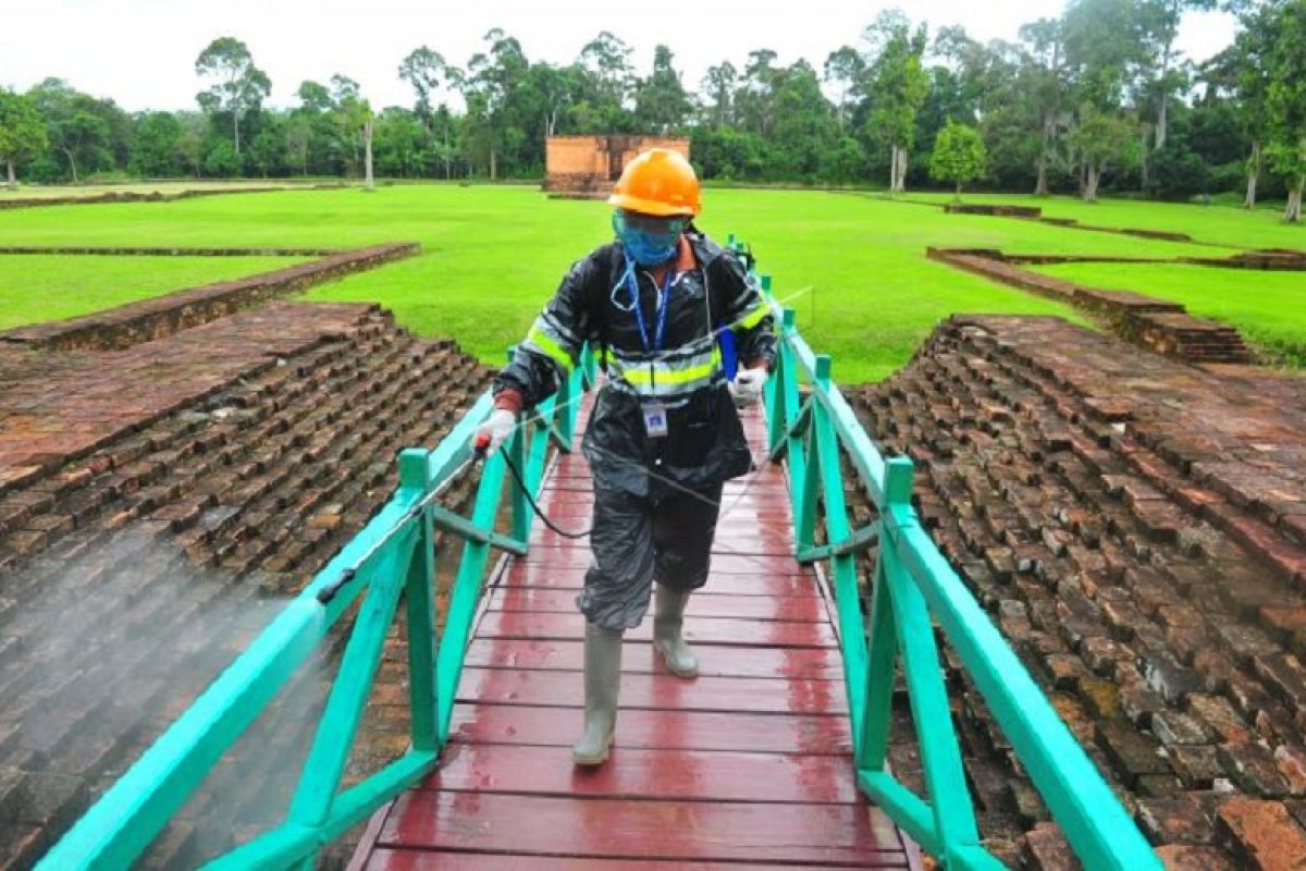 Terkait rencana pembukaan, Tim Gugus Tugas COVID-19 inspeksi percandian Muara Jambi