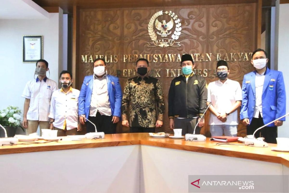 Ketua MPR Bamsoet ajak generasi muda Indonesia serap nilai-nilai Pancasila