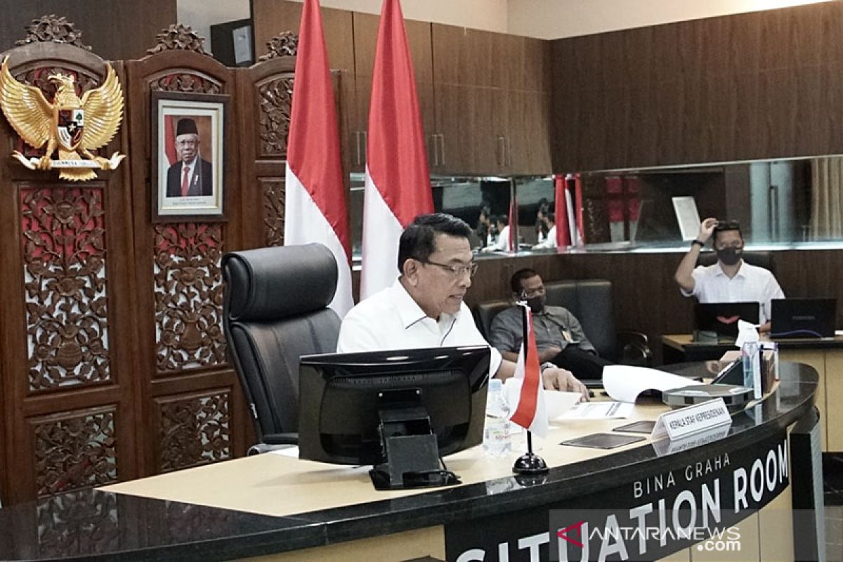 KSP: Kebijakan COVID-19 mencakup seluruh sektor, tak hanya kesehatan