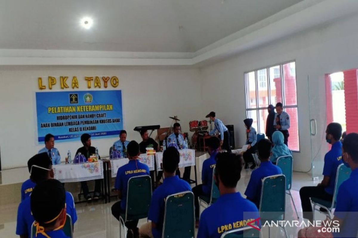 LP Anak Kendari dorong  warga binaan pandai daur ulang sampah plastik