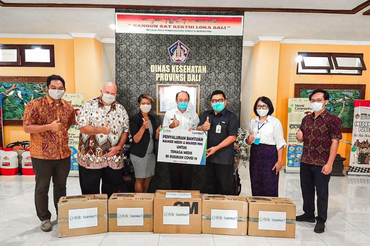 ITDC-Club Med Indonesia bantu 21.000 masker untuk RS di Bali dan NTB