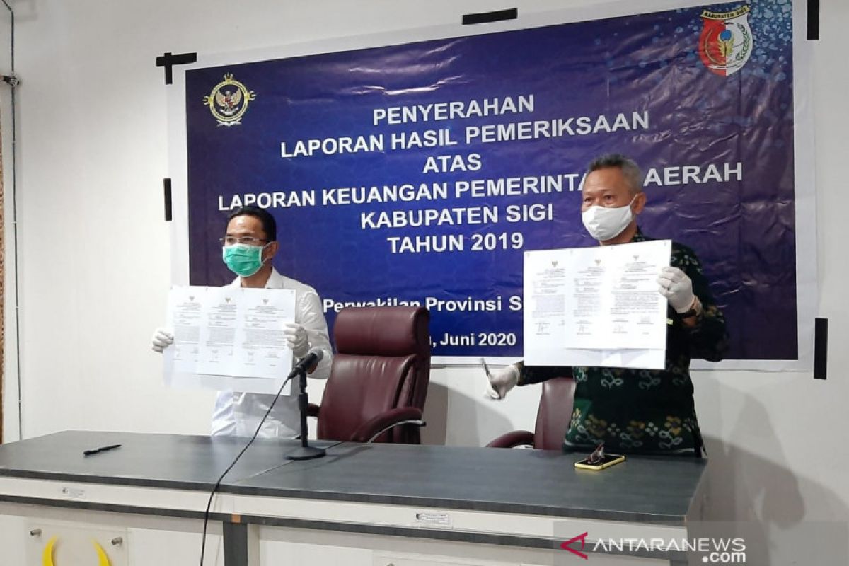 Pemkab Sigi  raih WTP pengelolaan keuangan-aset daerah dari BPK