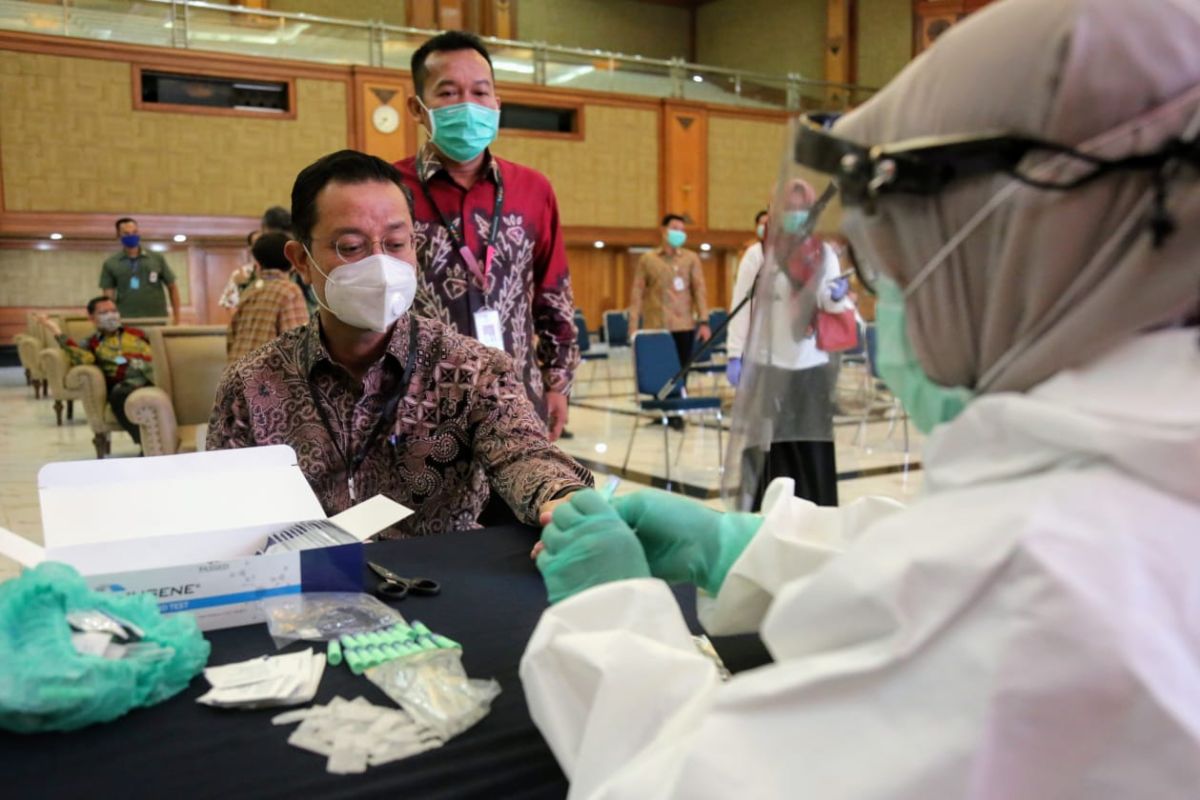 Putus rantai penyebaran Covid-19, seluruh ASN Kemensos dites cepat