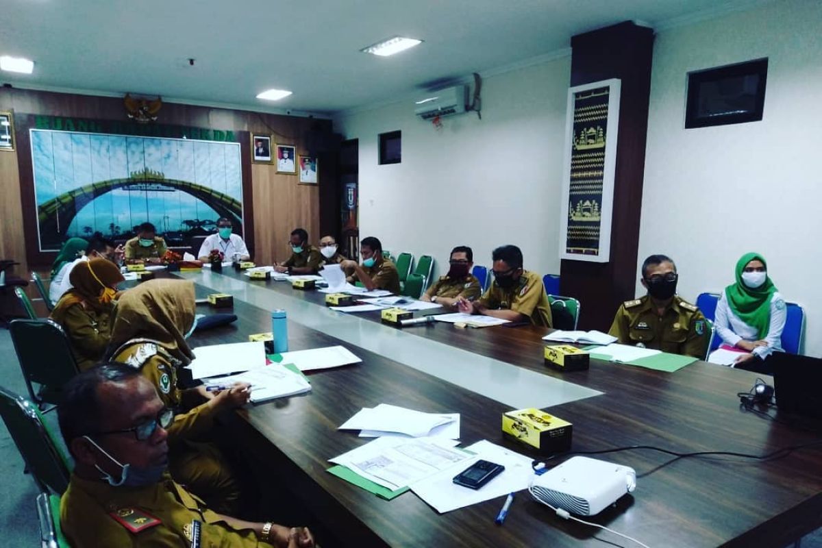 Pemkab Pringsewu dan BPJS Kesehatan gelar rapat FKPKU Semester II Tahun 2020