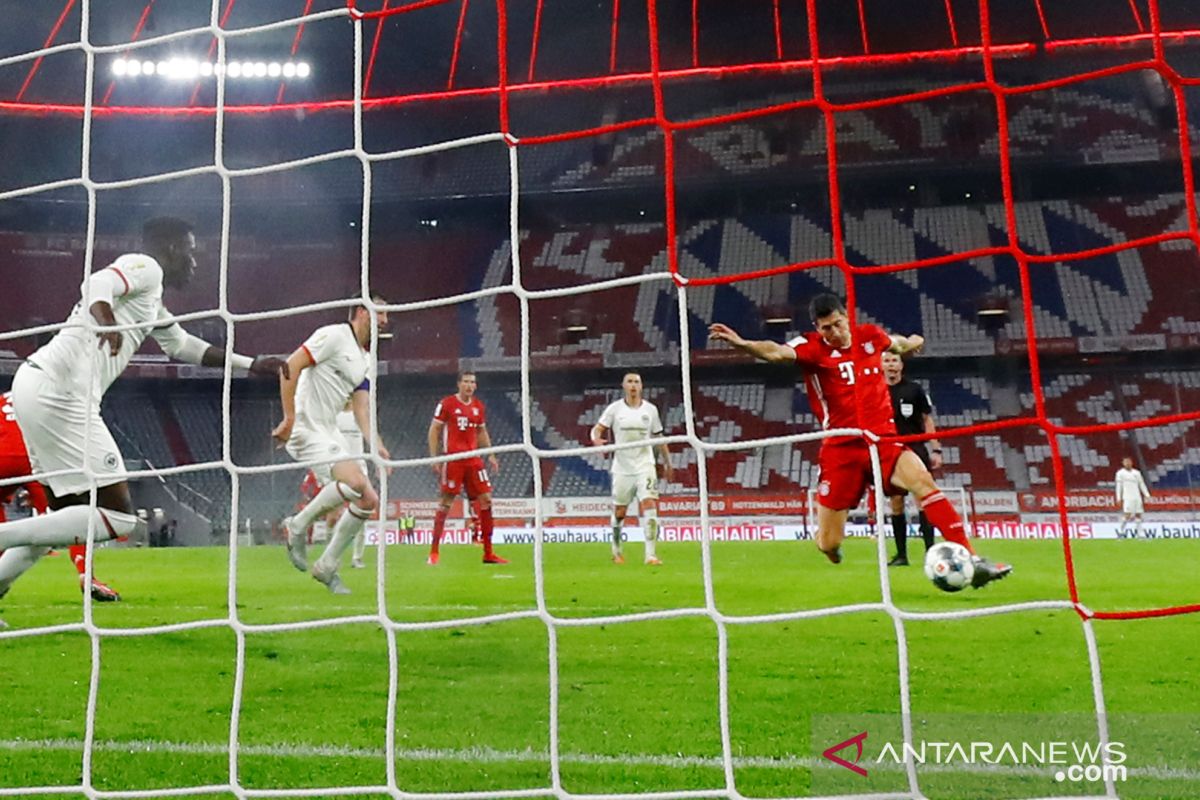 Lewandowski cetak gol penentu kemenangan Munchen untuk ke final