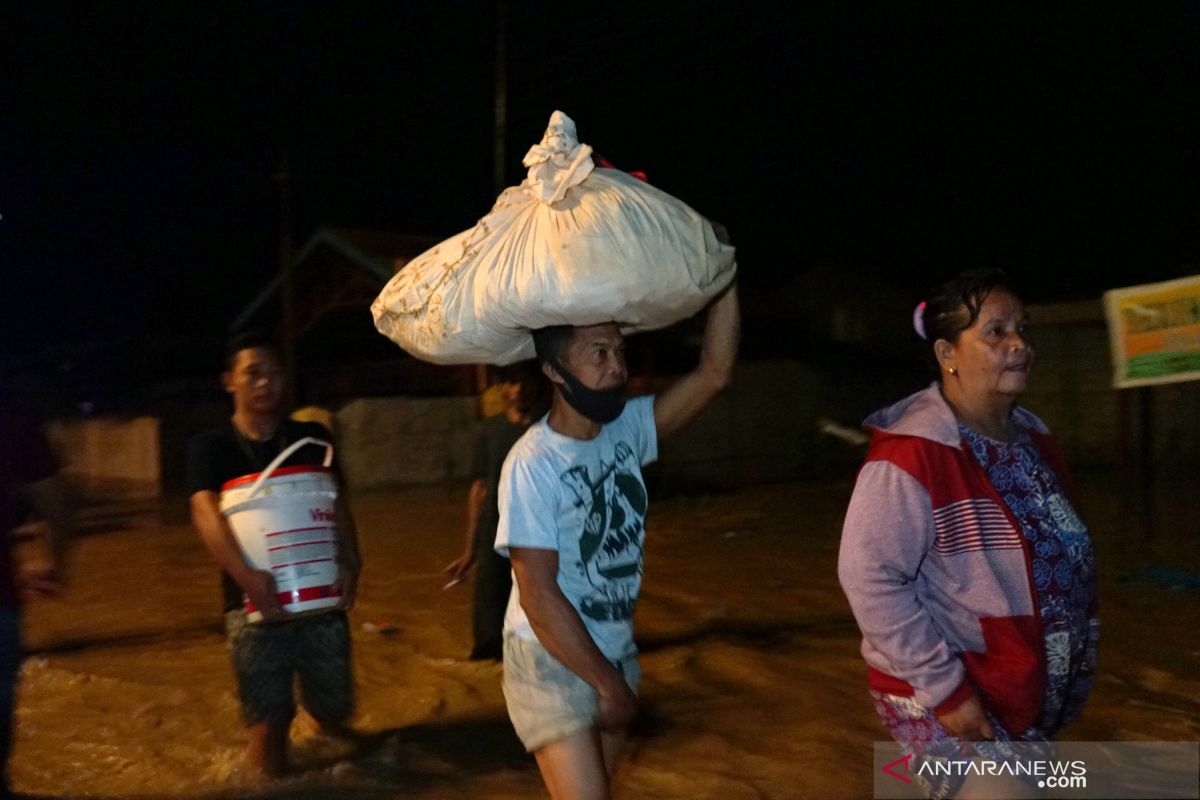 1.150 jiwa korban banjir di Kota Timur Gorontalo