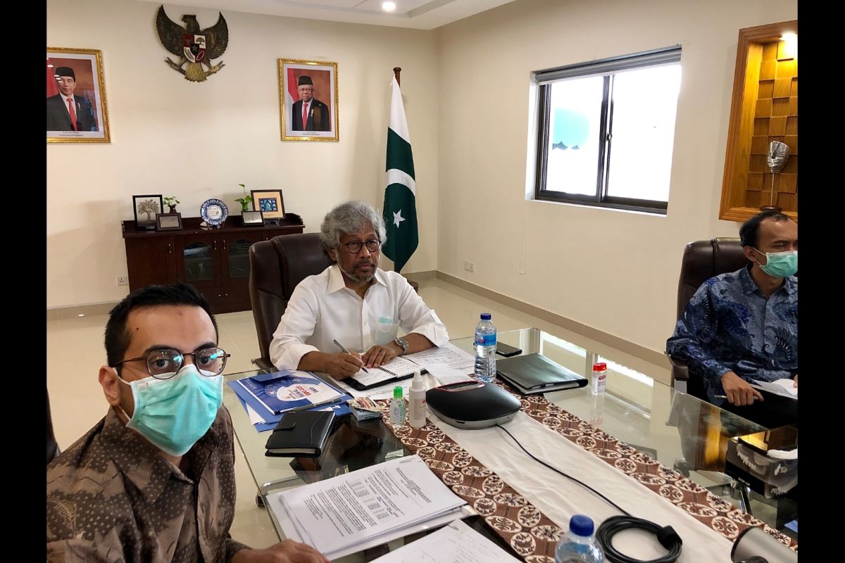 KBRI Islamabad dorong kerja sama ekonomi di tengah pandemi COVID-19