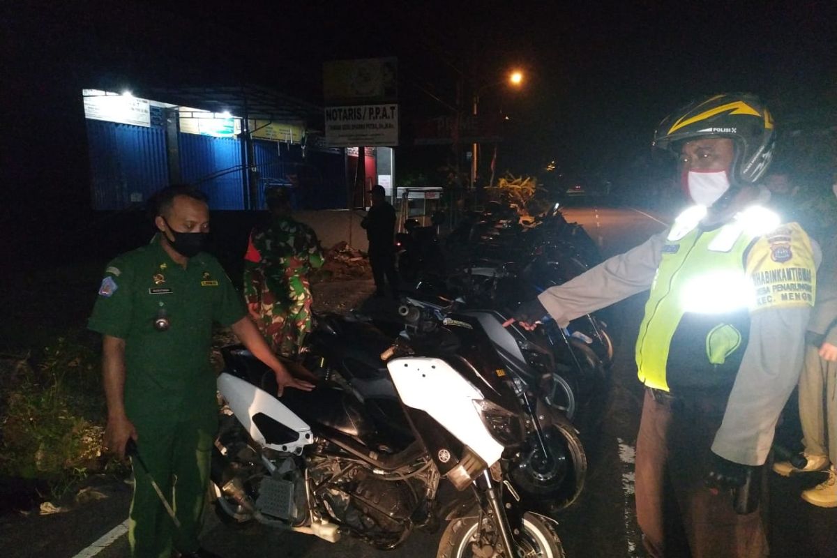 Polisi sita 26 motor dari pelaku balapan liar di Badung-Bali