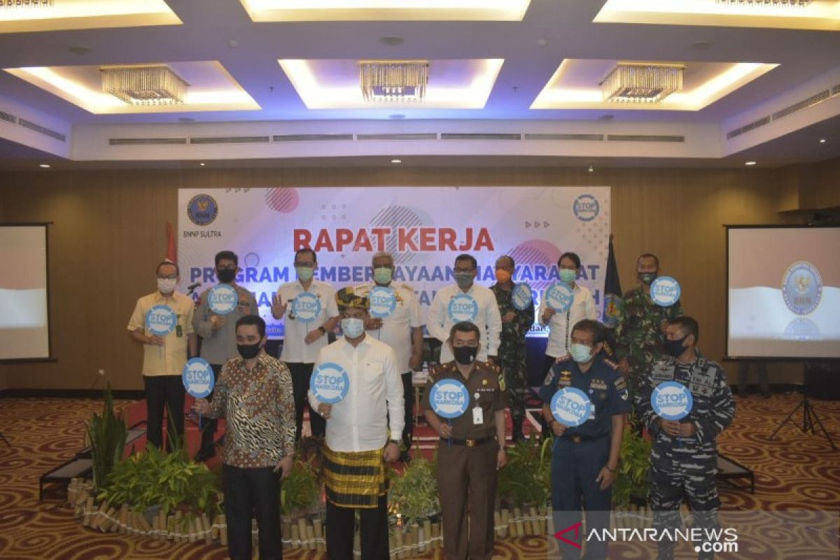 BNN-Pemprov Sultra koordinasi program pemberdayaan antinarkoba