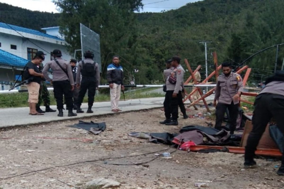 Kapolda memastikan tidak ada korban tertembak di Paniai