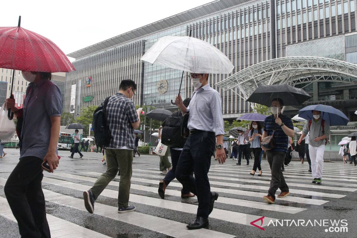 Jepang melaporkan 107 kasus baru corona, tertinggi sejak 2 Mei