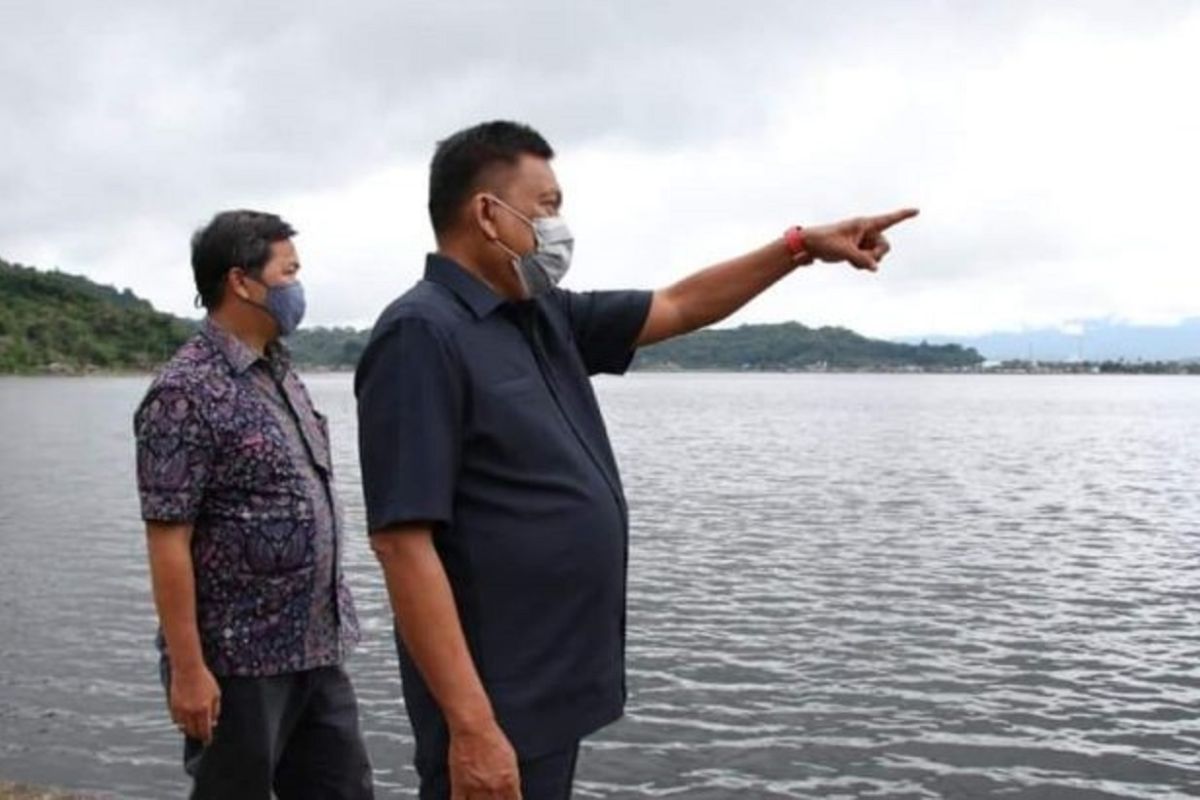 Klaim kepemilikan sempadan hambat pembangunan tanggul Danau Tondano