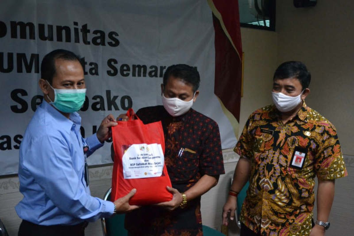 KSP Sahabat Mitra Sejati kembali salurkan bantuan sembako bagi warga terdampak COVID-19