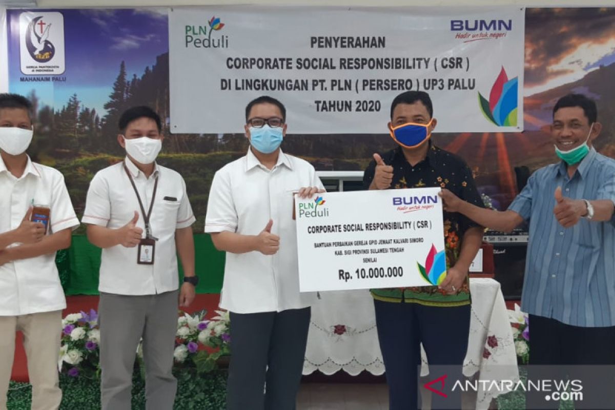 Empat rumah ibadah di Sulteng dapat bantuan PLN Suluttenggo