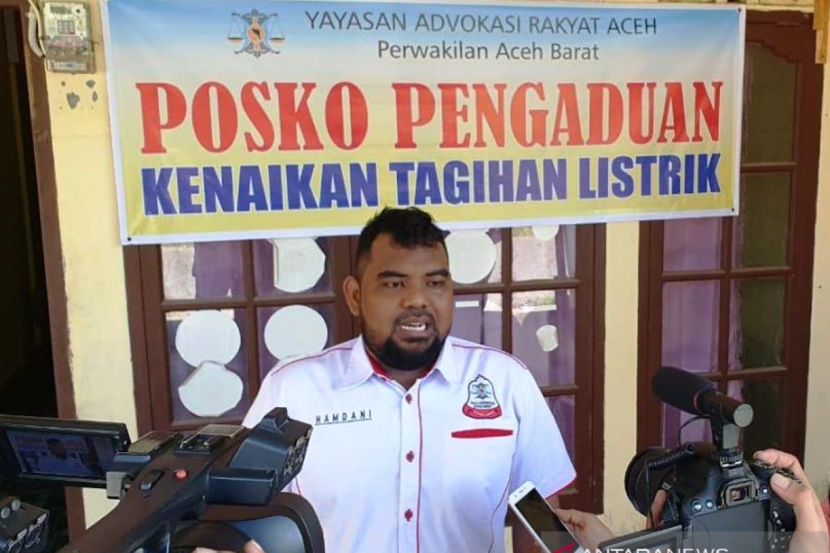 LSM YARA buka pos pengaduan pelanggan PLN di Aceh Barat