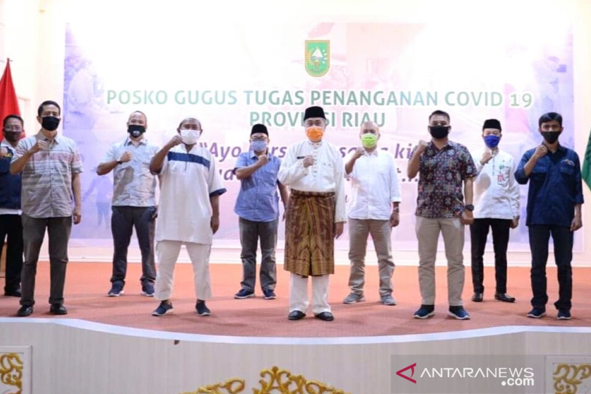 Gubernur Riau dorong AMSI kawal profesionalitas media di Bumi Lancang Kuning