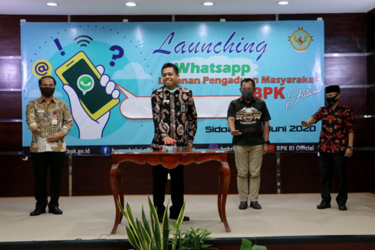 BPK Jatim luncurkan layanan pengaduan lewat WA