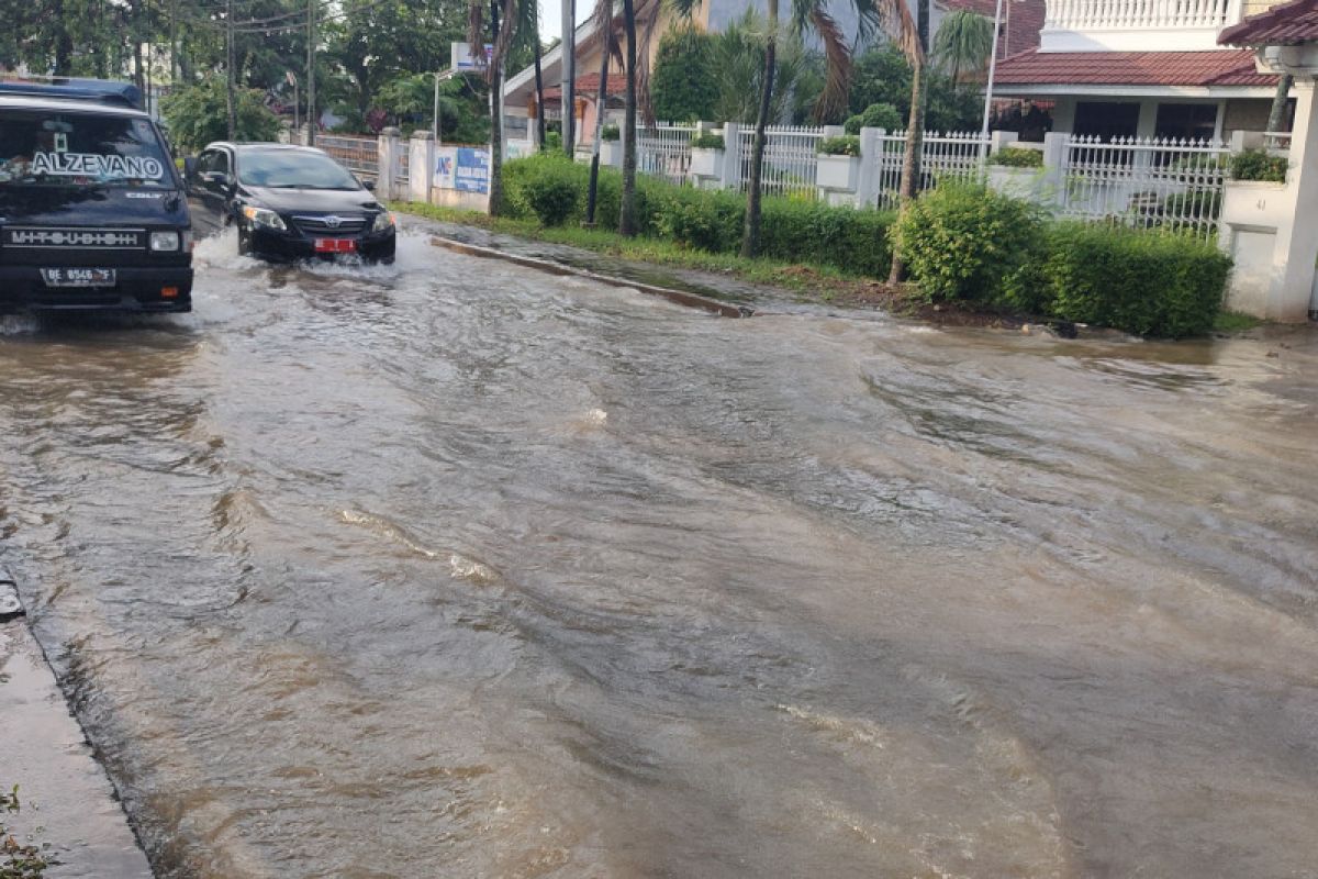 Sejumlah wilayah di Kota Bandarlampung kebanjiran