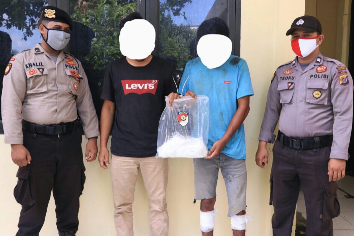 Polisi Aceh Utara bongkar peredaran sabu-sabu hampir satu kilogram, begini caranya