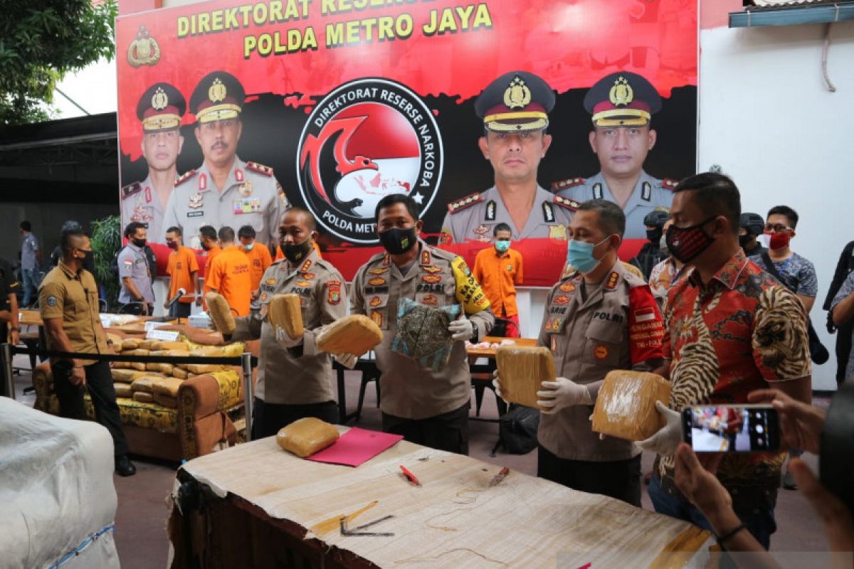 Tindak pidana narkoba di Jakarta meningkat saat pandemi COVID