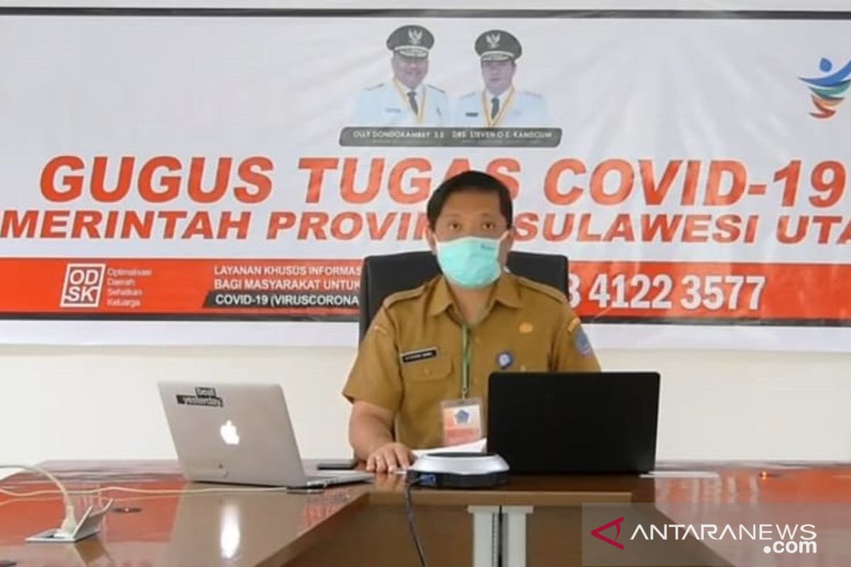 Sulawesi Utara capai angka tertinggi positif COVID-19 dengan 57 kasus baru