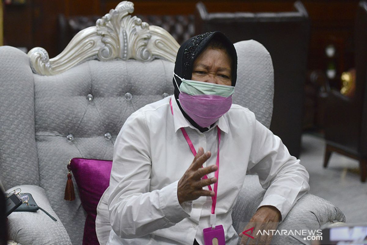 Cara efektifkan ASN di tengah pandemi COVID-19 dari Wali Kota Surabaya Risma